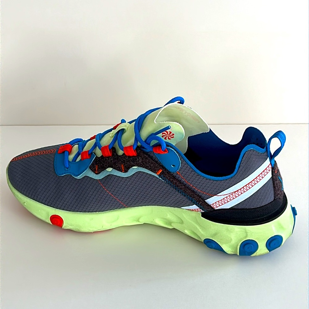 Nike || React Element 55 Se Volt Stardust Gray. S… - image 8